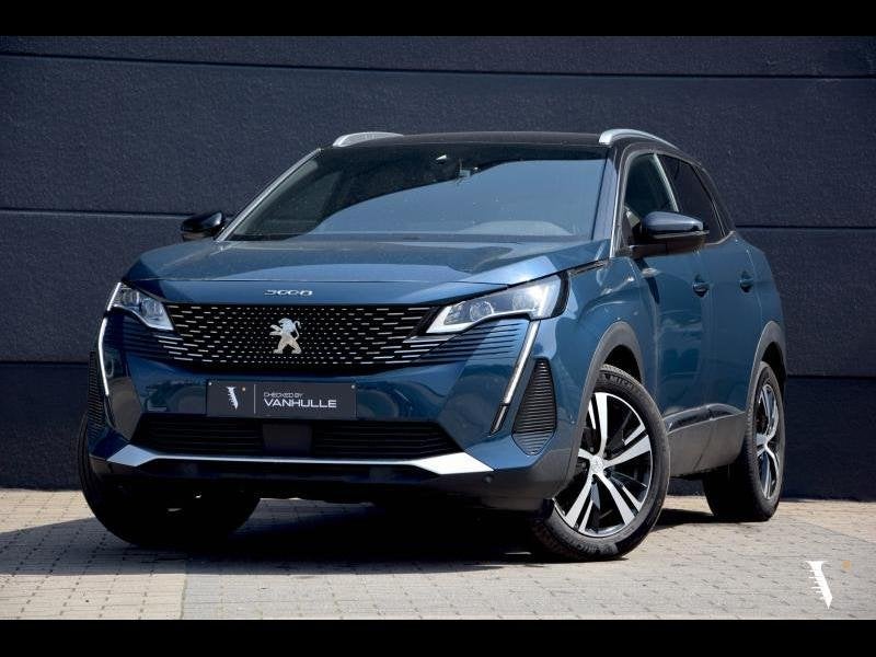 Peugeot 3008 GT-LINE | NAVI | CARPLAY, Automaat, USB, 1199 cc, Blauw