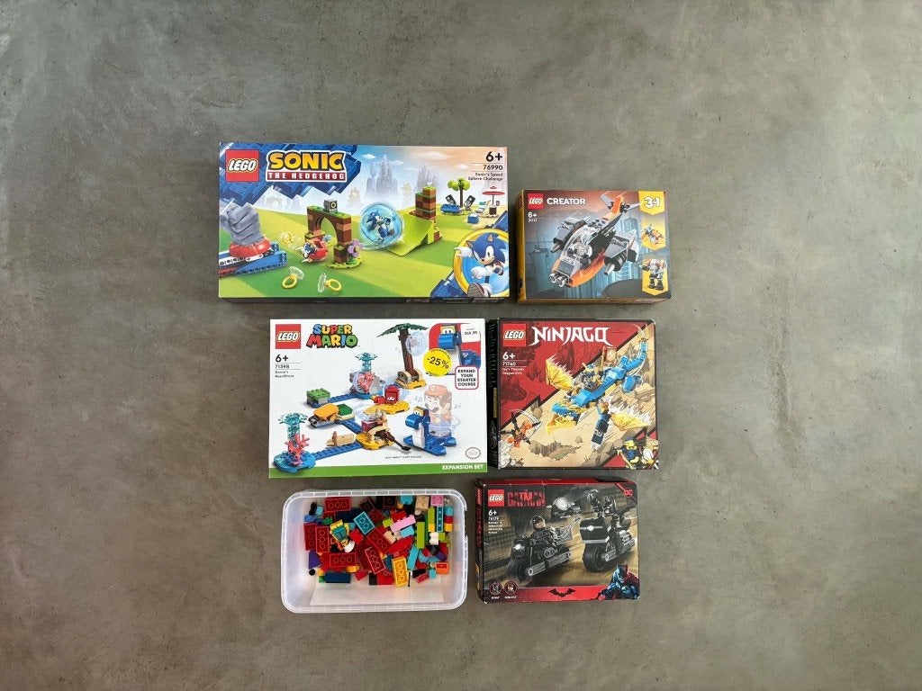Lego lot, Lego, Ophalen of Verzenden, Zo goed als nieuw, Compleet