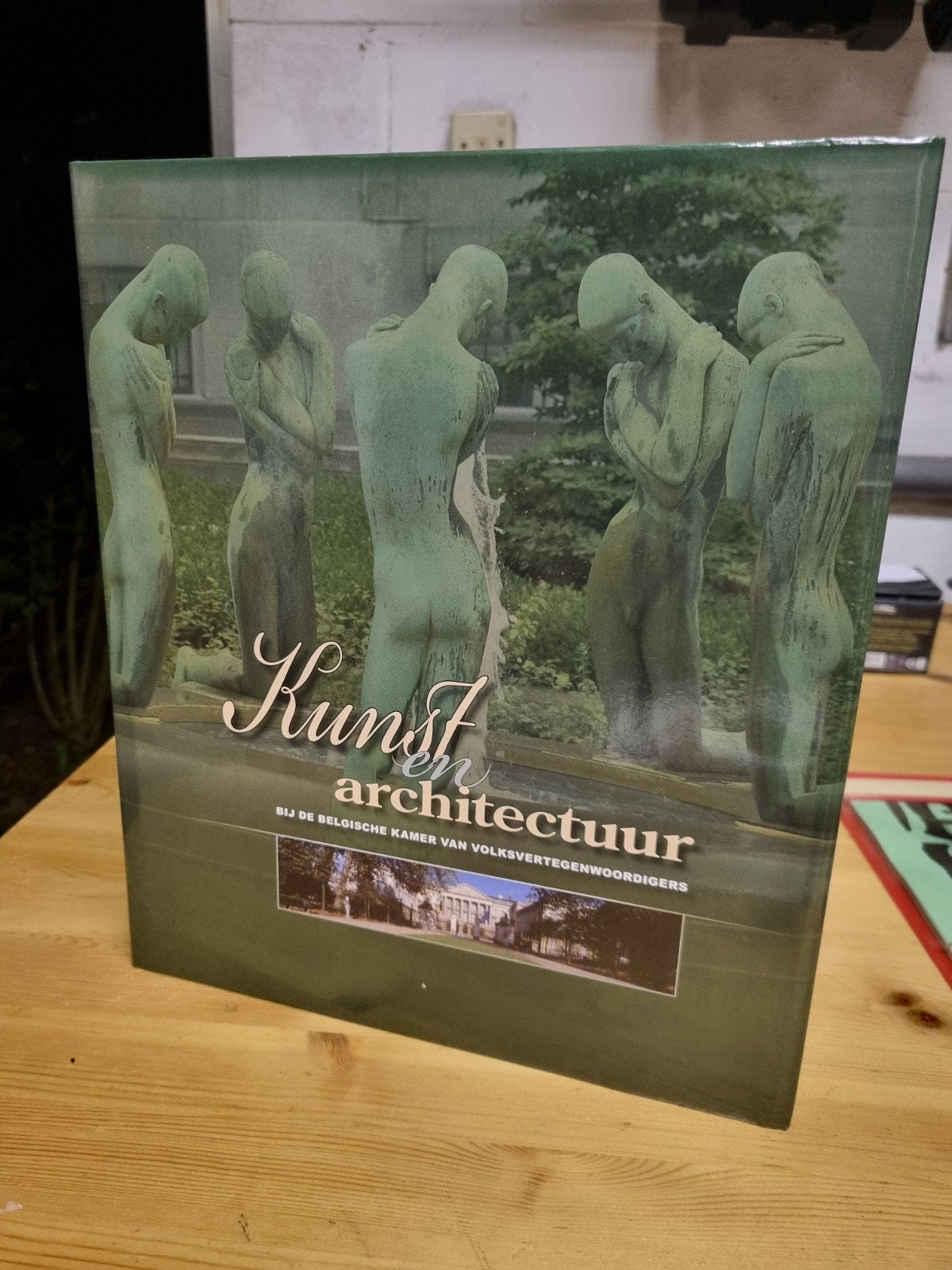 Kunstboek 'Kunst en Architectuur bij de Belgische Kamer...', Boeken, Ophalen, Zo goed als nieuw, Christian Borchgrave