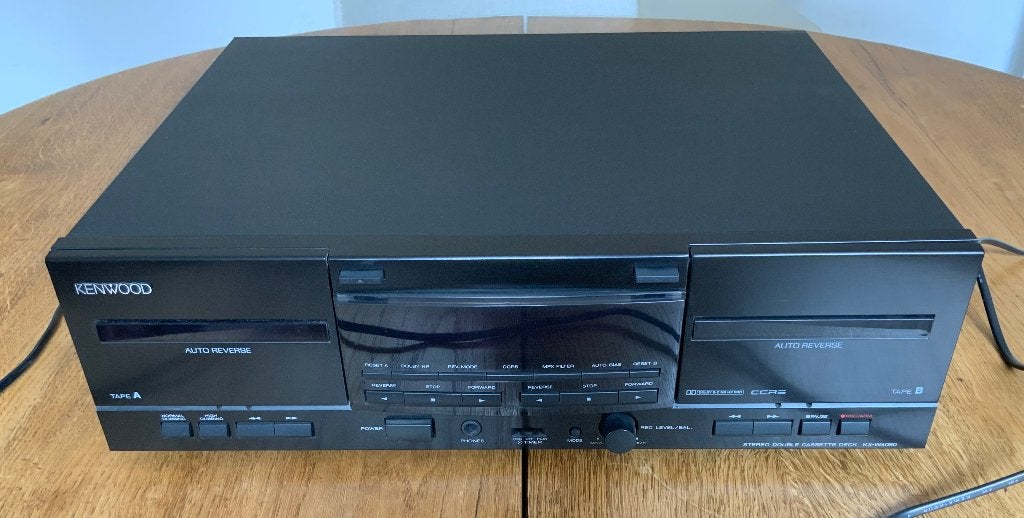 Lecteur de K7 Kenwood KX-W4080, Enlèvement, Double, Kenwood, Auto-reverse