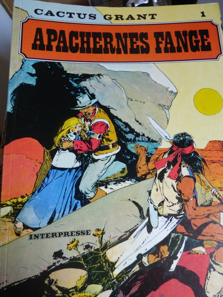 cactus grant 1  :  apachernes fange, Boeken, Ophalen of Verzenden