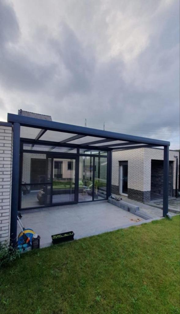 Aluminium veranda, Ophalen, Zo goed als nieuw, Veranda