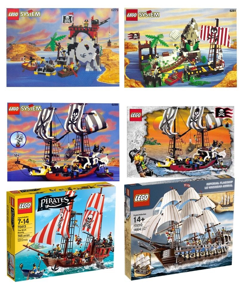 LEGO 6264 6232 6204 6250 6290 6292 6241 6243 10210 70410, Enfants & Bébés, Envoi, Neuf, Lego, Pirates