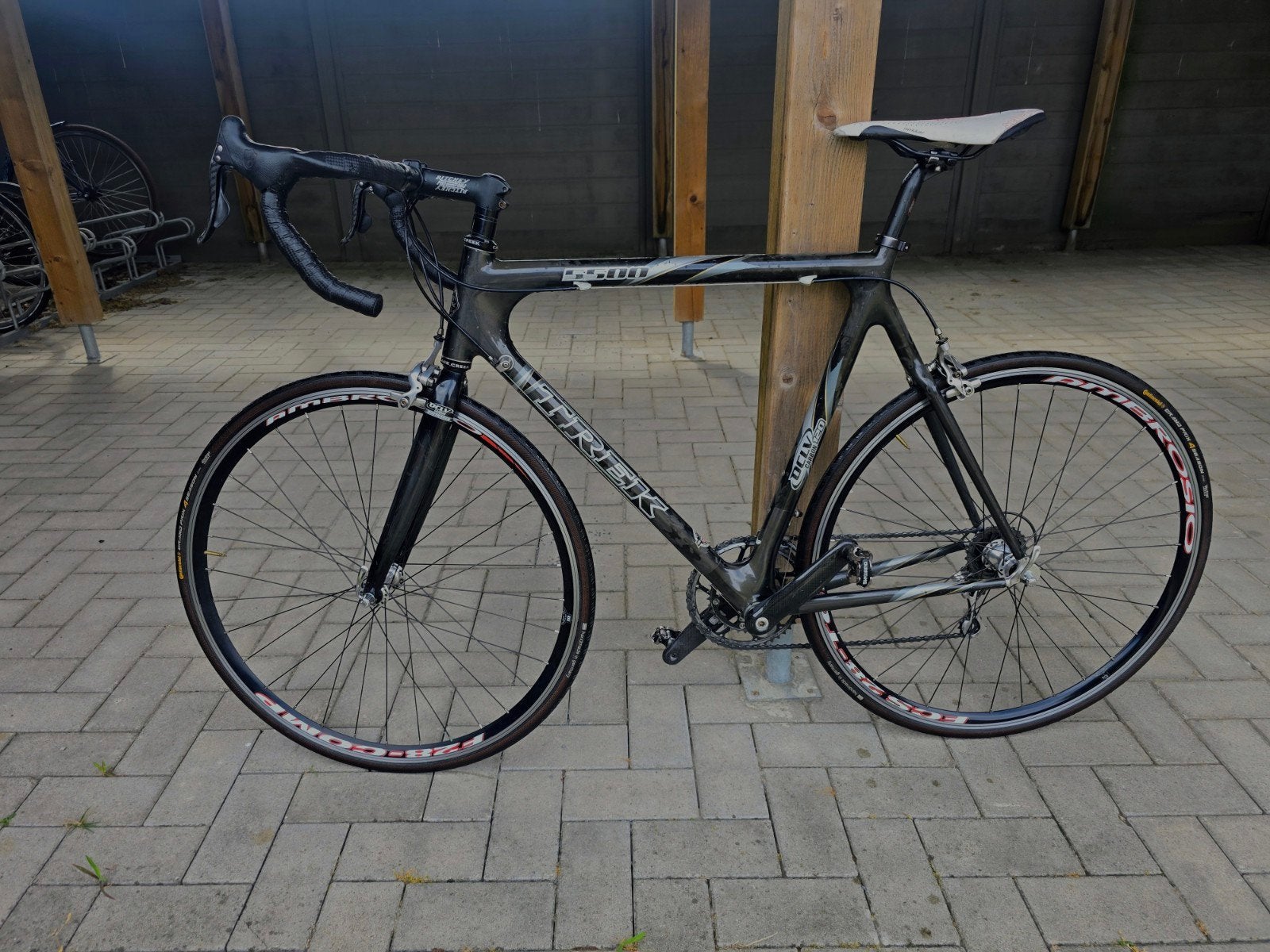 Trek 5500 OCLV Carbon Racefiets - Campagnolo Chorus - Topsta, Fietsen en Brommers, Velgrem, Zo goed als nieuw, 57 tot 61 cm, Meer dan 20 versnellingen