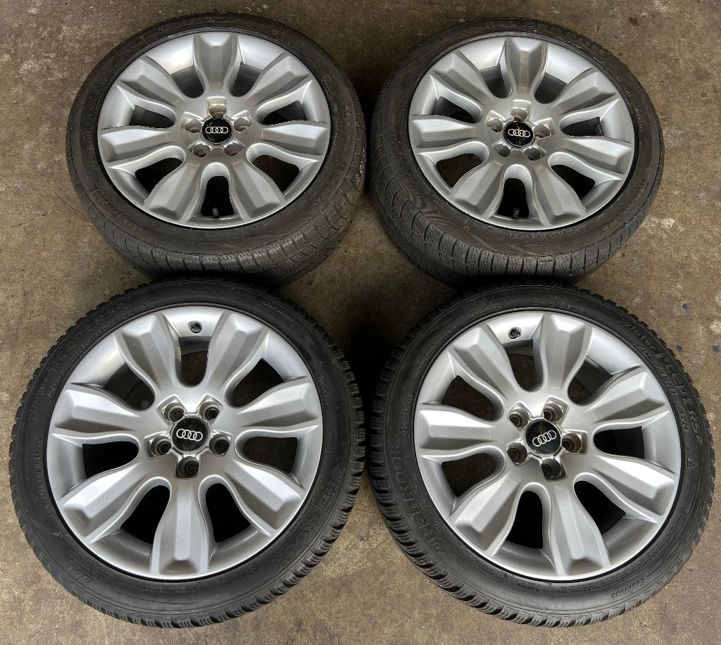 5x100 16 inch Audi A1, Volkswagen Polo Velgen + Winterbanden, Ophalen, Gebruikt, Seat