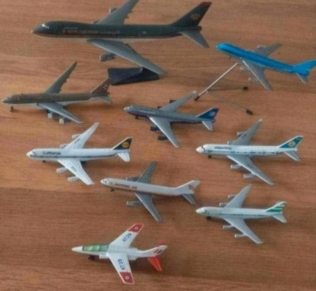 miniatuur vliegtuigen, Ophalen of Verzenden