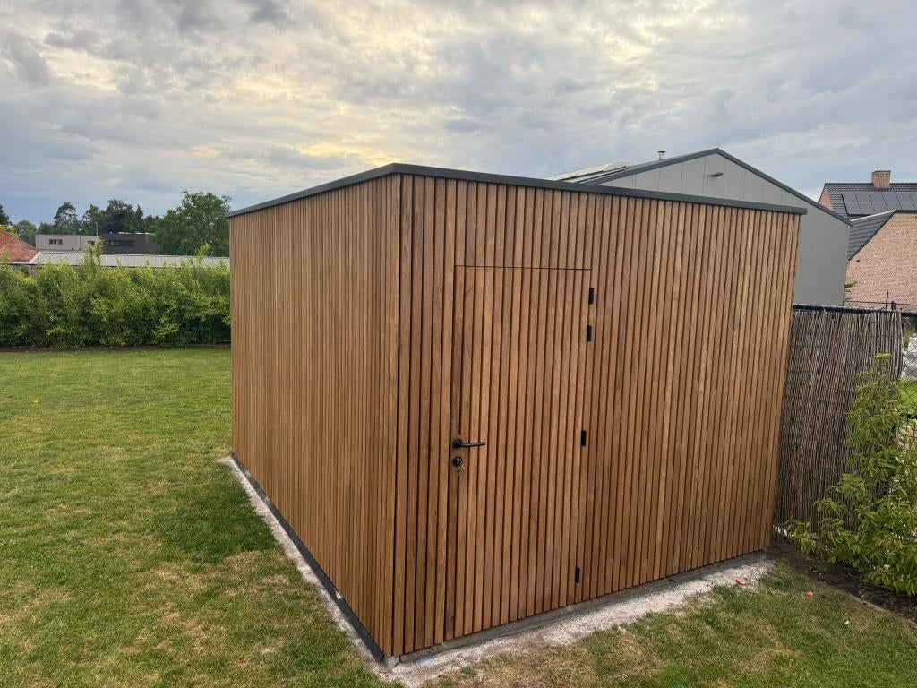 NIEUW Tuinhuis VANO fraké - 400x300, Verzenden, Nieuw
