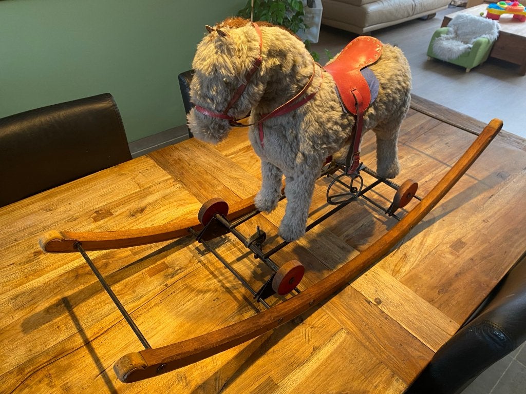 steiff paardje, Antiek en Kunst, Ophalen of Verzenden