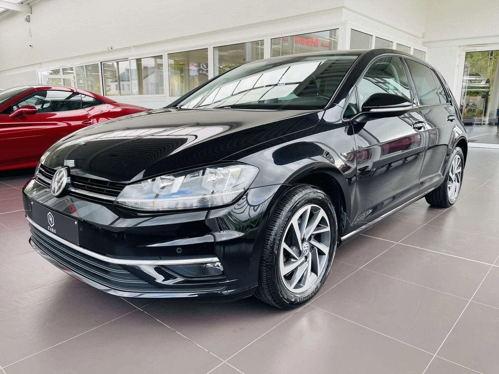 Volkswagen Golf 1.0 TSI Sound DSG * GARANTIE + GPS + CLIM DI, Automaat, Stof, Gebruikt, Euro 6