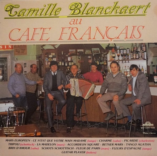 Camille Blanckaert au cafe Français, Ophalen, Zo goed als nieuw, 12 inch, LP