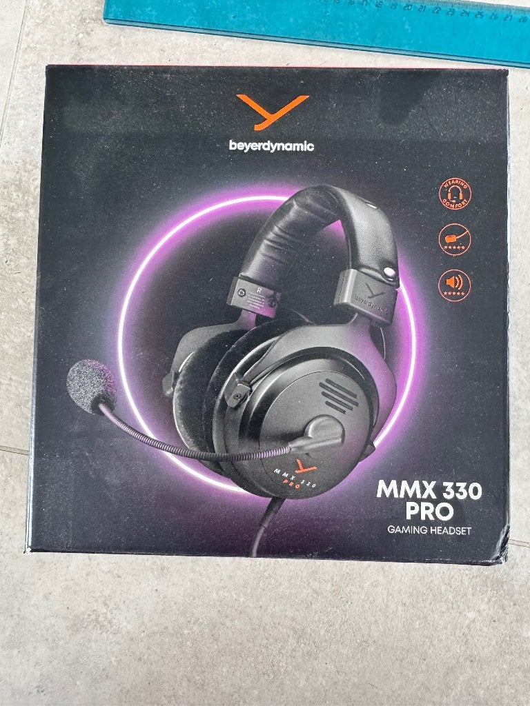 beyerdynamic MMX 330 PRO — ÉTANCHE, Gaming, Noir, Enlèvement, Réglable