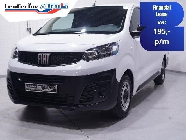 Fiat Scudo 2.0 MultiJet 145 pk L3 Airco, Apple Carplay Cruis, Parkeersensor, Wit, Bedrijf, 206 g/km