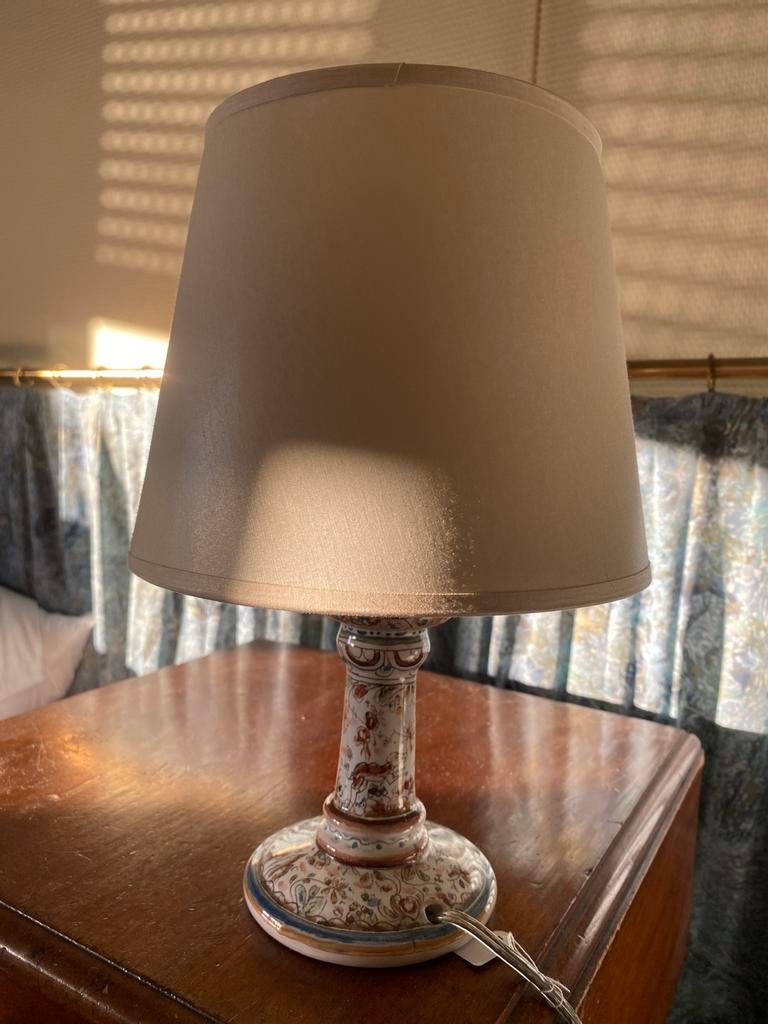 Vintage keramische tafellamp Coninbriga, Huis en Inrichting, Lampen | Tafellampen, Zo goed als nieuw, Ophalen