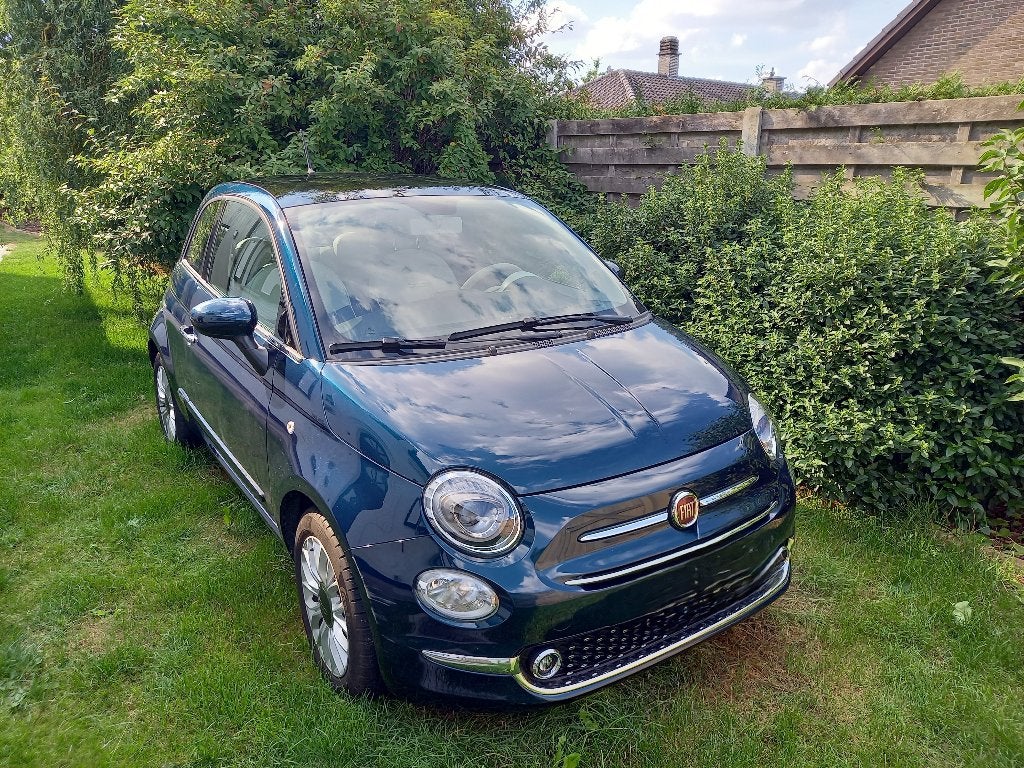 Unieke Fiat 500 Lounge | Slechts 1.538 km, Autos, Electronic Stability Program (ESP), Achat, Boîte manuelle, Berline