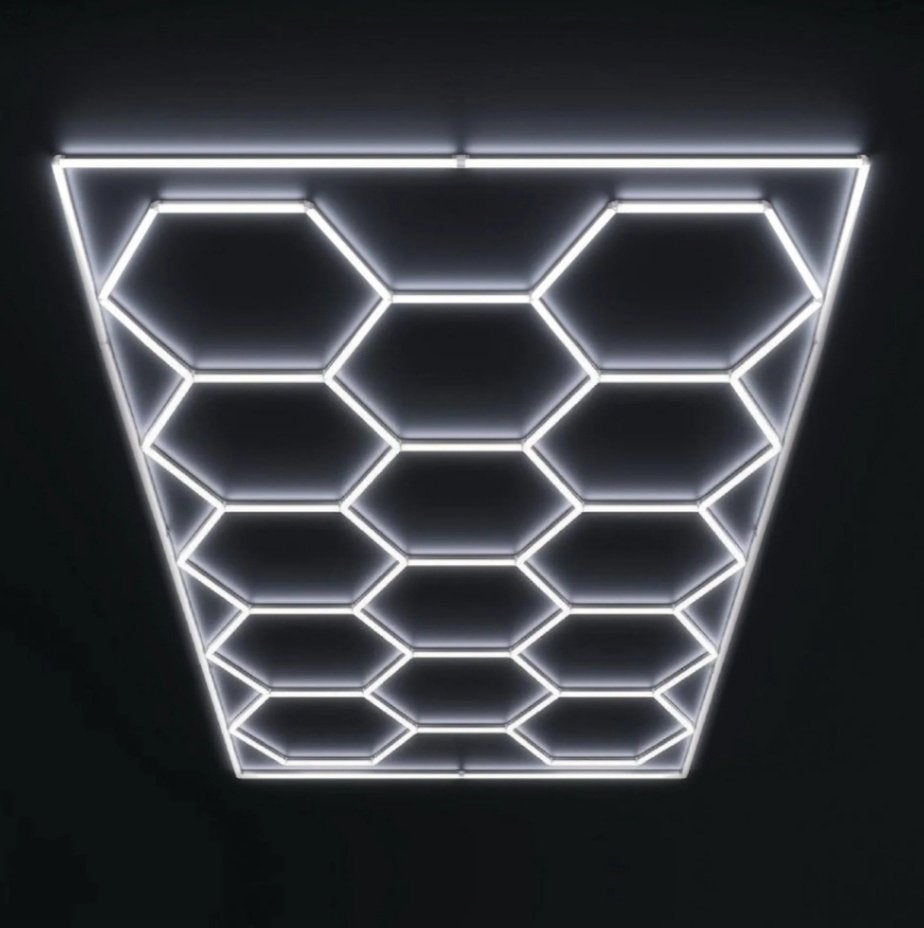 Plafonnier Led Hexagonale 14, Enlèvement, Neuf, Plafonnier, LED