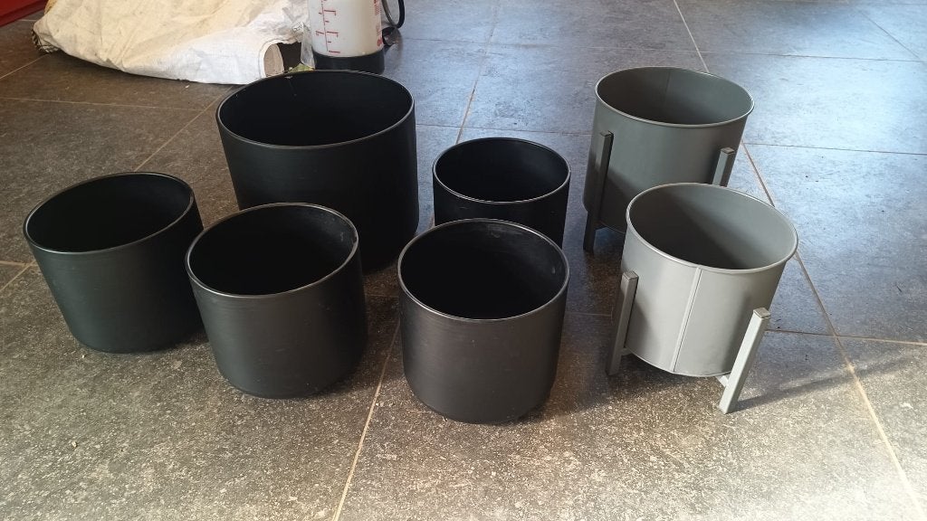 Lot de cache pot en métal, Enlèvement, Neuf, Métal, Intérieur