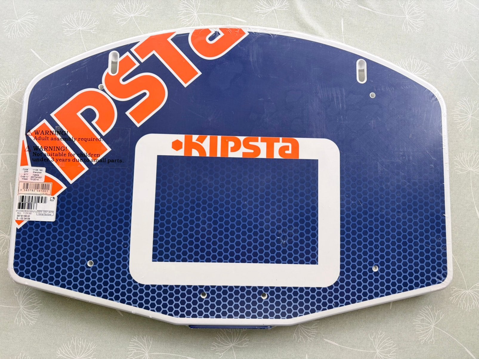 Kipsta B100 basketbalring met muurbevestiging (nieuw), Ophalen of Verzenden, Nieuw, Ring, Bord of Paal