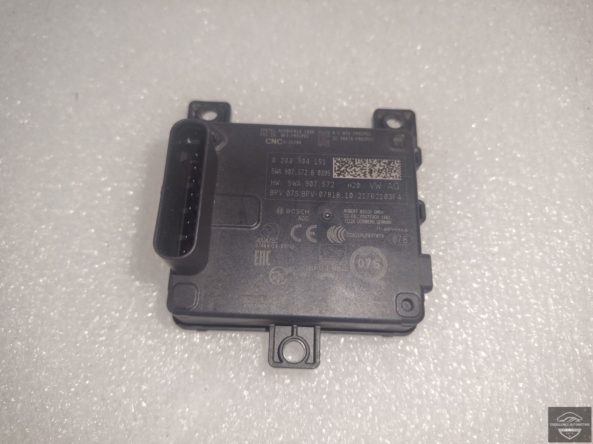 VW Audi Seat Skoda VAG ACC Radar sensor 5WA907572B, Gebruikt, Volkswagen, Volkswagen AG, Vw@volkswagen.de