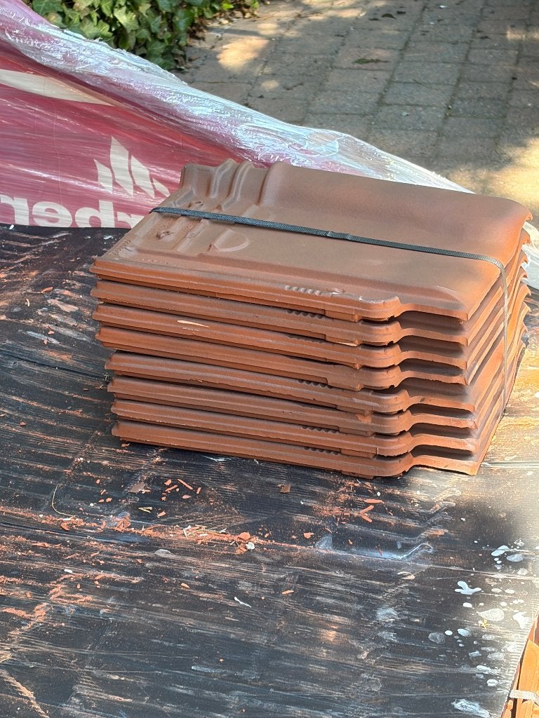 nieuwe clasic pottelbergse pannen, Ophalen, 10 tot 15 m², Nieuw, Dakpannen
