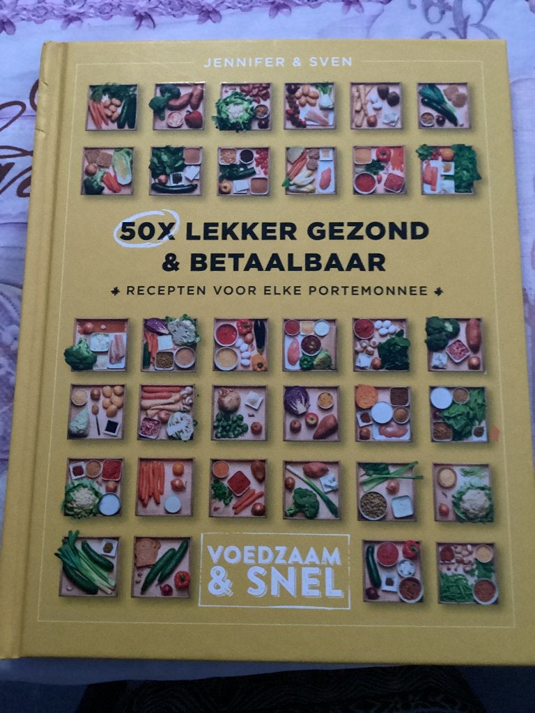 50 x lekker gezond & betaalbaar, Enlèvement ou Envoi, Comme neuf, Cuisine saine