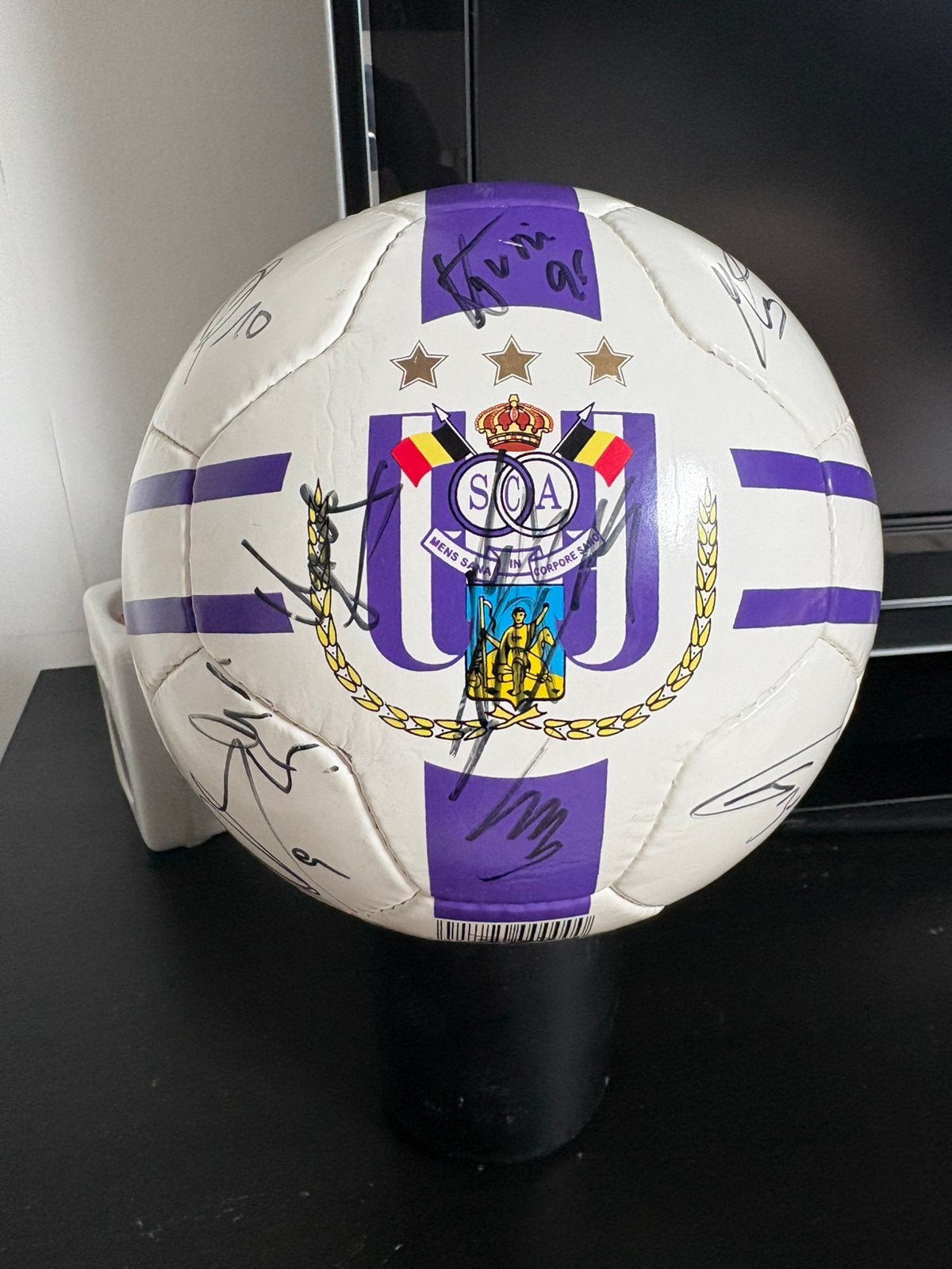 Gesigneerde RSCA voetbal