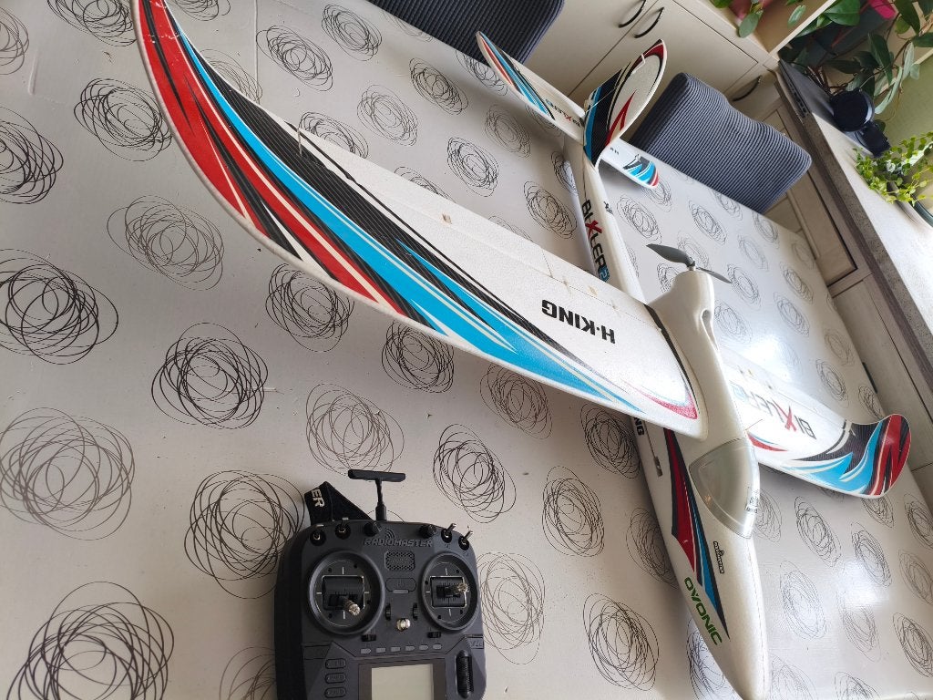 rc vliegtuig bixler2, Hobby en Vrije tijd, Ophalen, Zo goed als nieuw, Elektro, RTF (Ready to Fly)