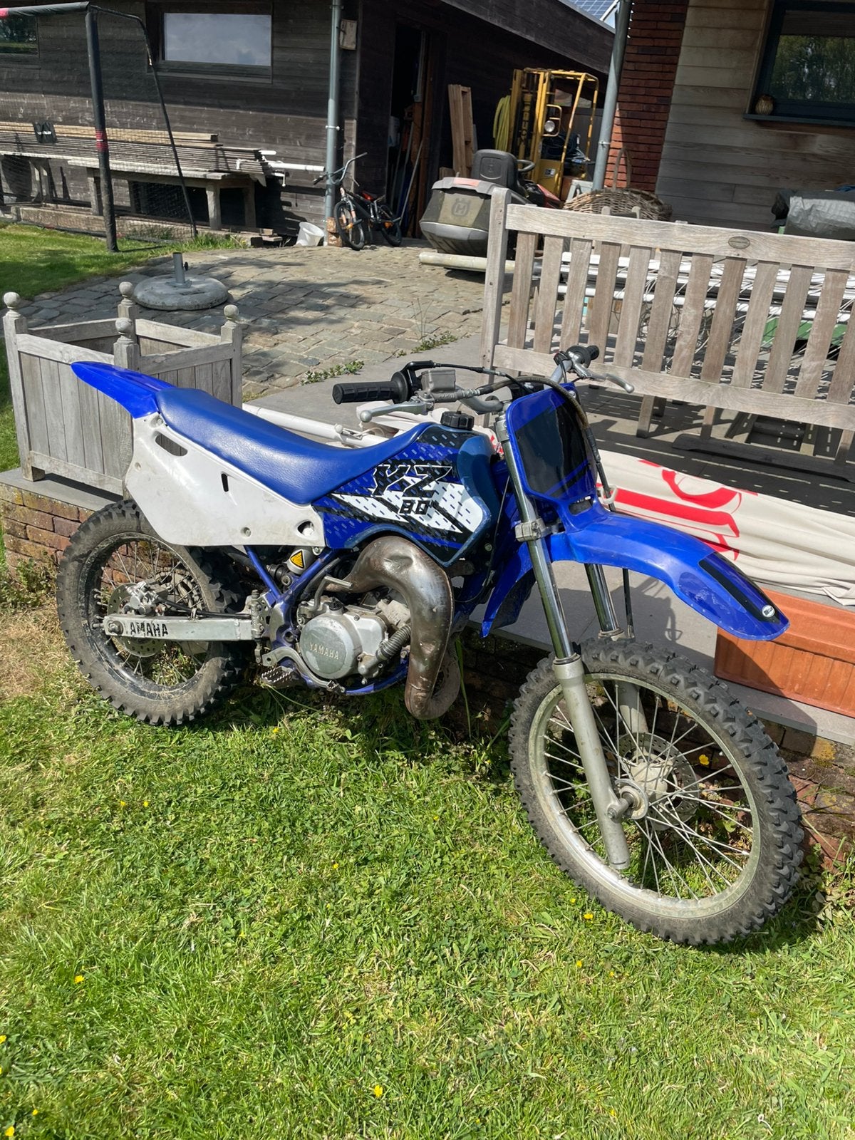 Yamaha yz80, Fietsen en Brommers, Brommers | Crossbrommers, Ophalen, 6 versnellingen, Gebruikt, Yamaha