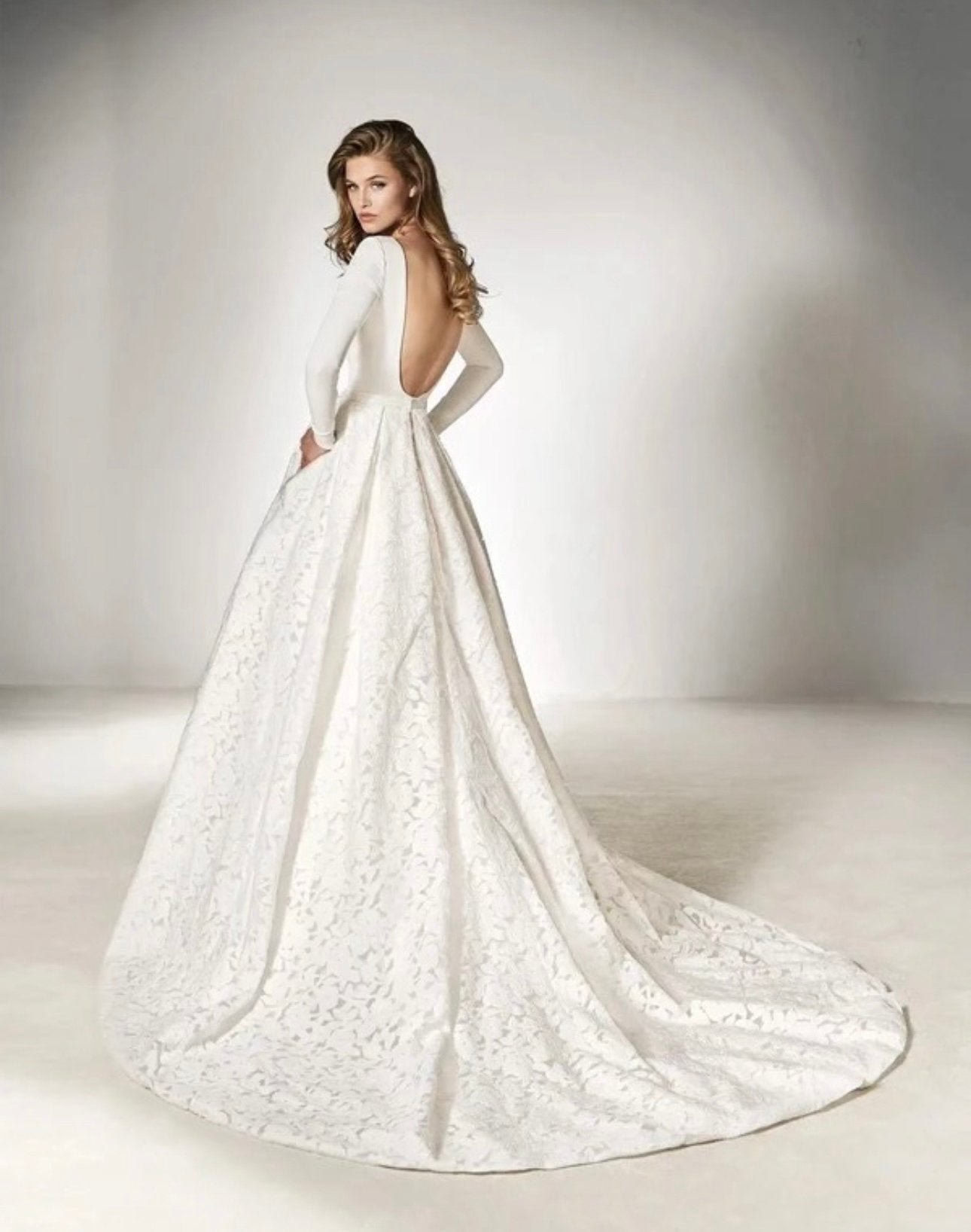 Trouwjurk Pronovias, Kleding | Dames, Ophalen of Verzenden, Trouwjurk