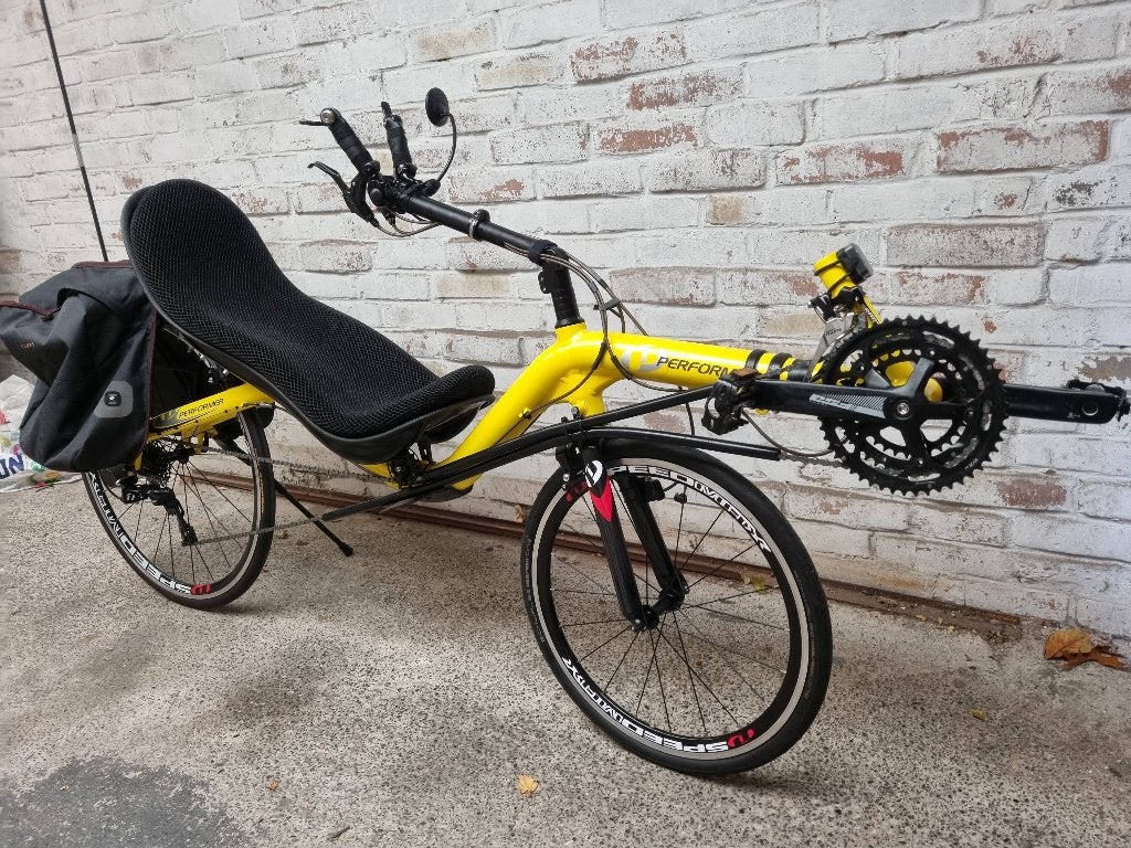 Ligfiets vélo couché performer agenda, Vélos & Vélomoteurs, Enlèvement, Comme neuf, Frein sur jante