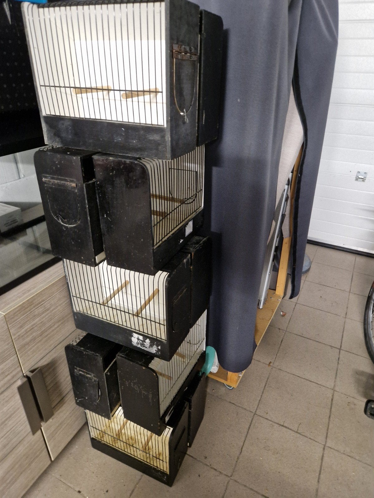 tentoonstellingskooien, Dieren en Toebehoren, Ophalen, Gebruikt, Hout