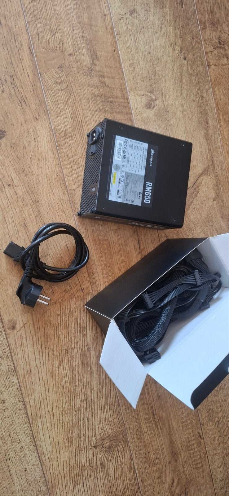 Corsair RM650 - 650W ATX24, Computers en Software, Interne voedingen, Ophalen, Gebruikt