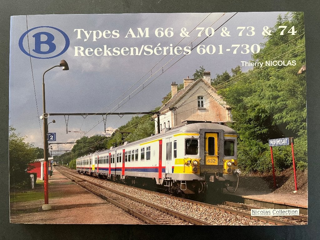 NMBS SNCB AM 66, 70, 73, 74: 601-730, Enlèvement ou Envoi, Neuf, Nicolas Collection, Train