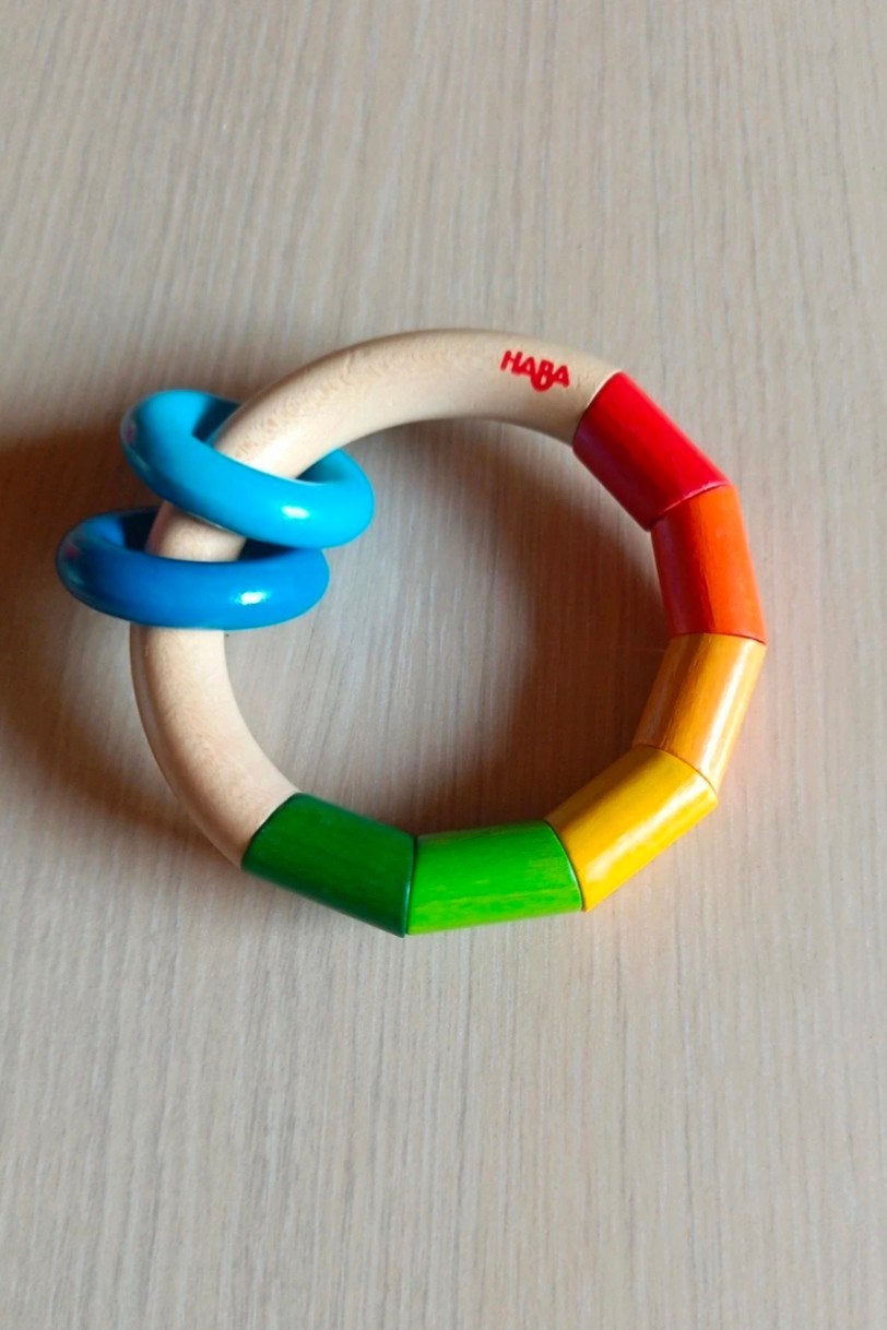haba houten rammelaar, Kinderen en Baby's, Ophalen of Verzenden