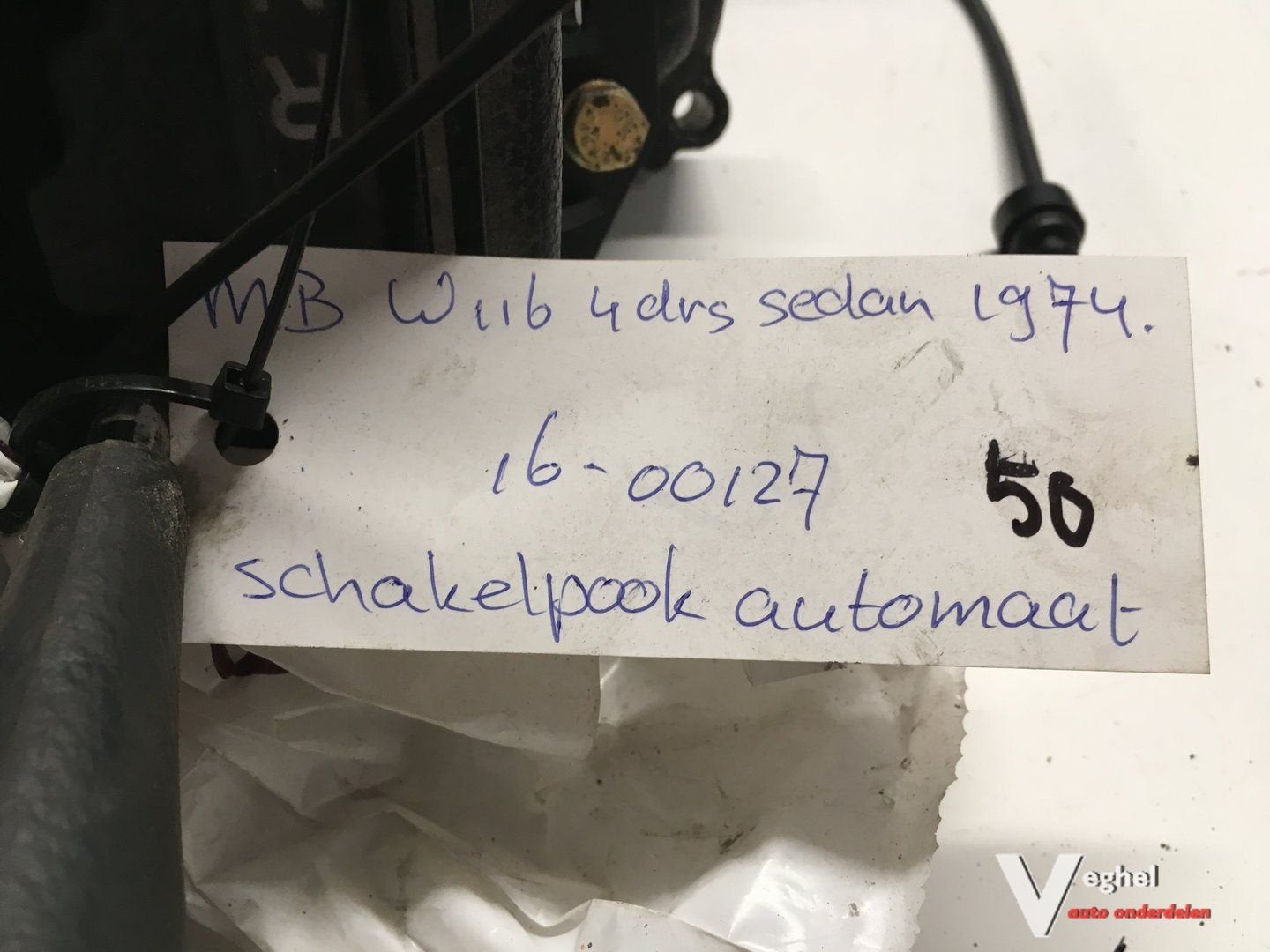 Mercedes W116 1974 Wagennr 1600127  Schakelmechanisme Automa, -, Utilisé, -, -