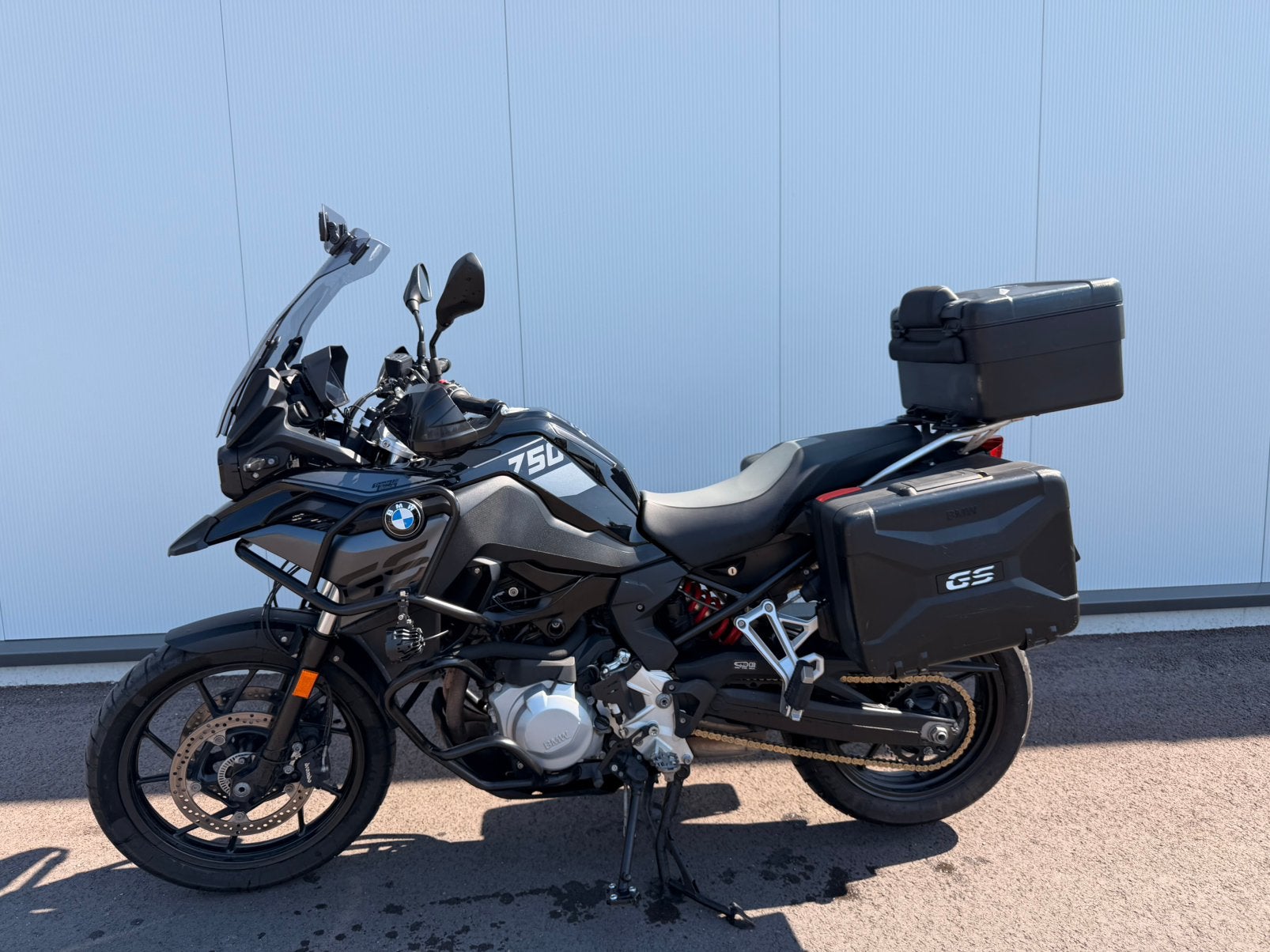 BMW F 750 GS triple black + veel extra’s, Motoren, Motorrijbewijs A, Particulier, Meer dan 35 kW