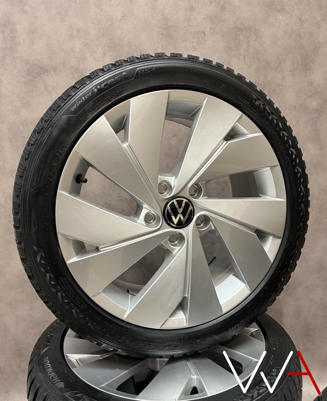 ❄️17' Volkswagen Golf 8 Facelift Nottingham winter NIEUW BTW, -, -, Banden en Velgen, Nieuw