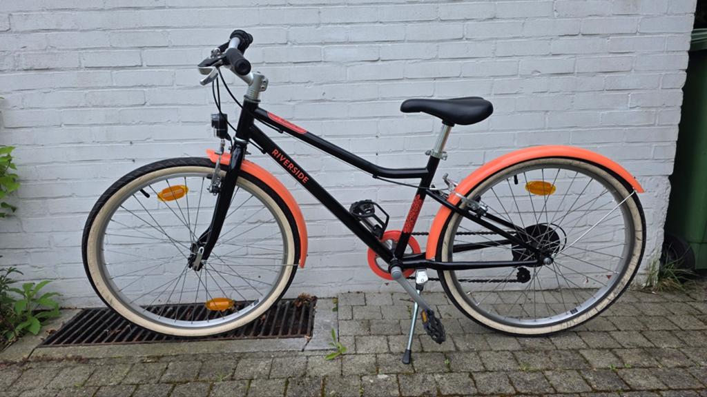 Kinderfiets meisjesfiets BTWIN Riverside 24 inch mooie staat, Fietsen en Brommers, Ophalen, Gebruikt, 20 inch of meer, Btwin Riverside