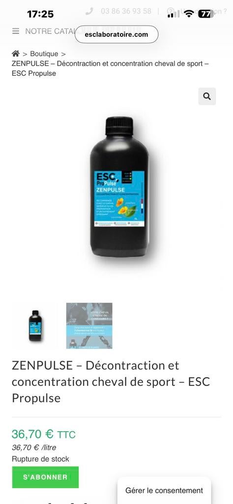 Zenpulse pour chevaux, Animaux & Accessoires, Chevaux & Poneys | Produits de soin, Enlèvement