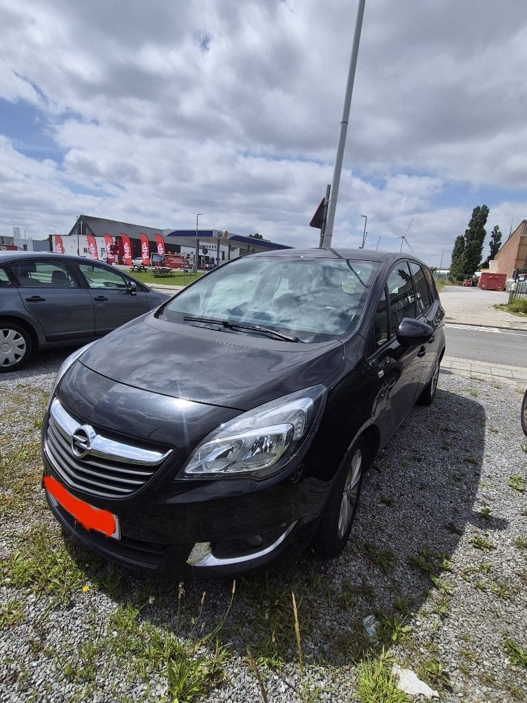 Opel Meriva 1.6 euro 6d (2016), Auto's, Opel, Voorwielaandrijving, Euro 6, 4 cilinders, Zwart