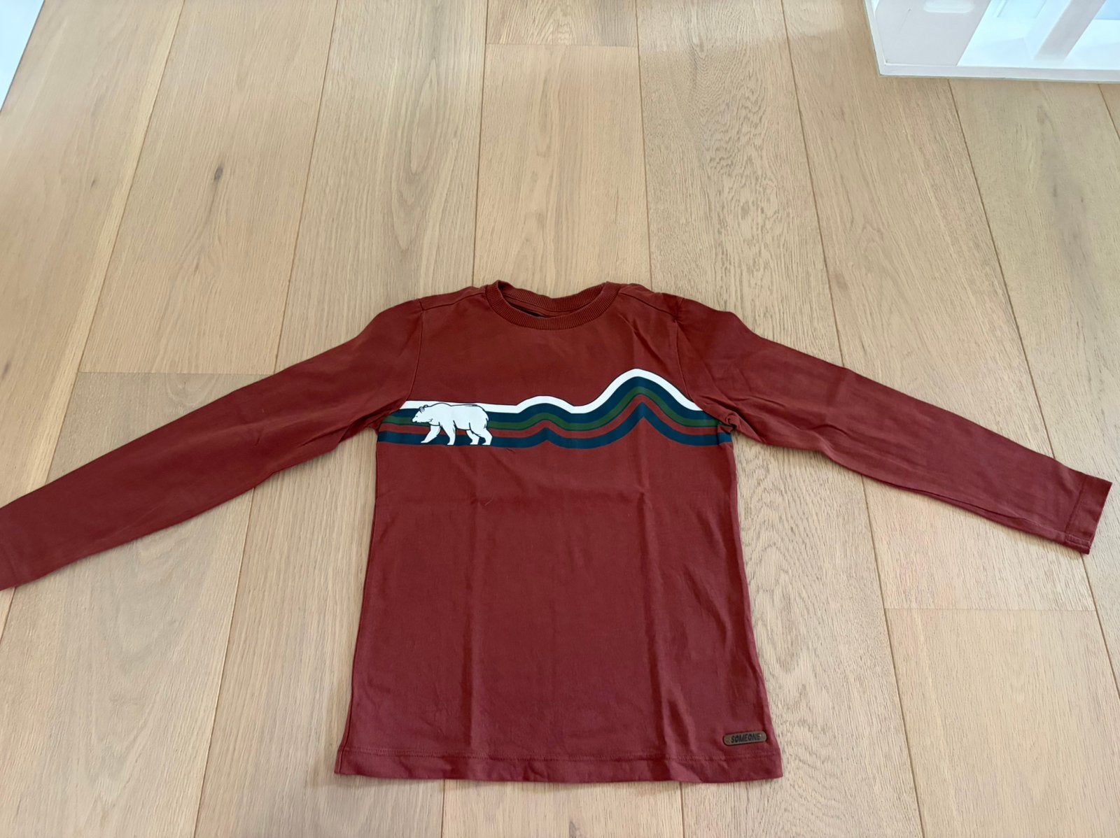 Longsleeve Someone maat 122, Kinderen en Baby's, Kinderkleding | Maat 122, Ophalen of Verzenden, Zo goed als nieuw, Jongen, Shirt of Longsleeve
