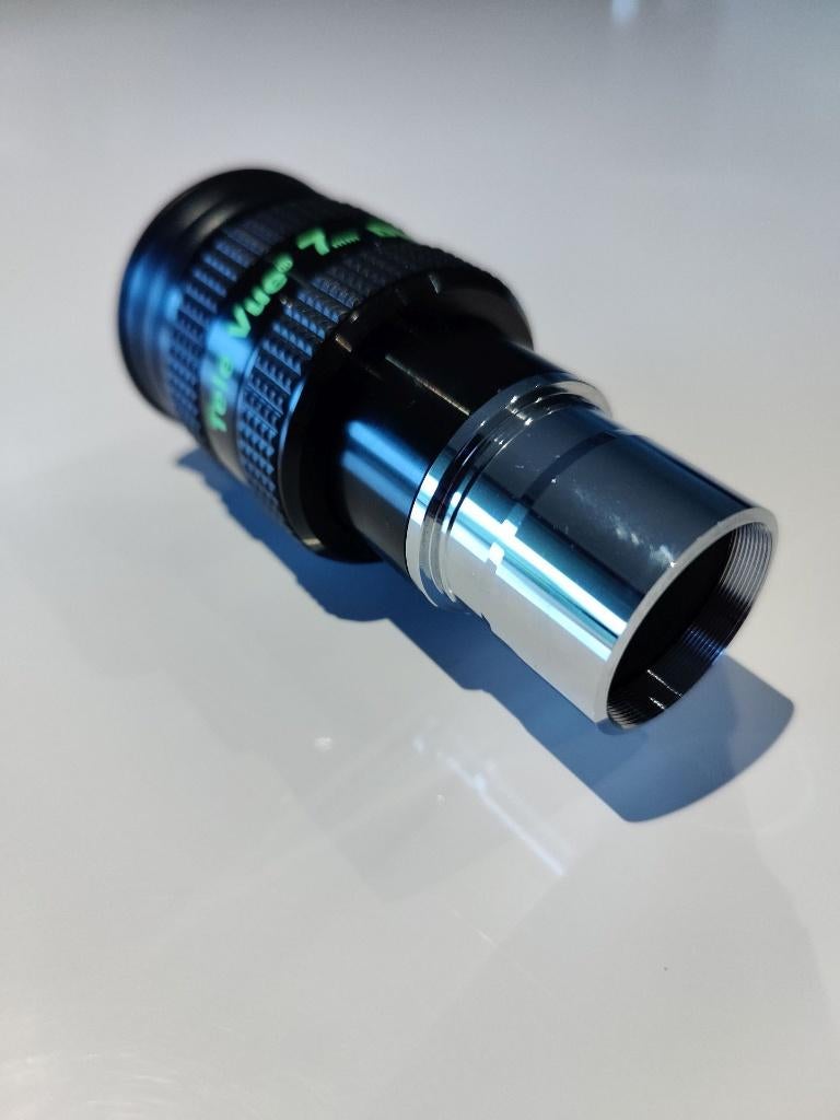 TeleVue DeLite 7 mm oculair — als nieuw, TV, Hi-fi & Vidéo, Matériel d'optique | Télescopes, Enlèvement ou Envoi, Comme neuf, Pièces ou Accessoires
