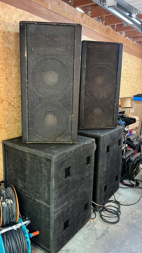 D.A.S klankset, Ophalen, Gebruikt, 120 watt of meer, Overige typen