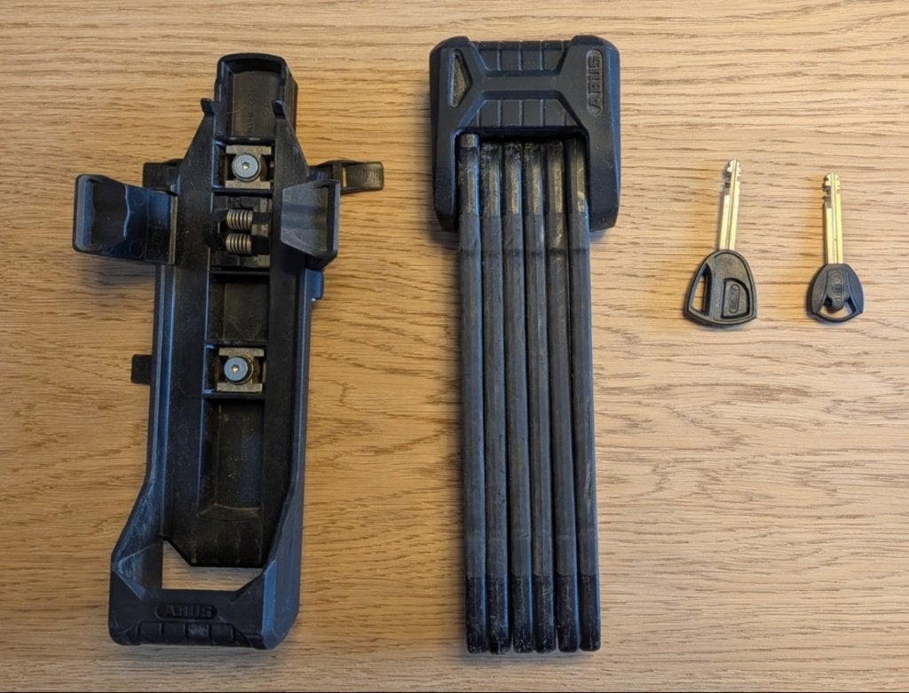 Abus Bordo Granit X Plus 6500 Vouwslot 110CM, Fietsen en Brommers, Fietsaccessoires | Fietssloten, Vouwslot, Ophalen of Verzenden