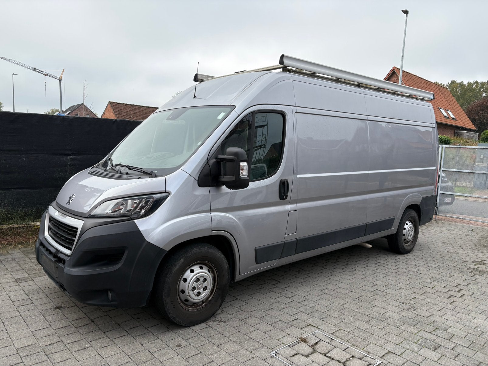 Peugeot Boxer L3 h2 Asphalt 2,2 diesel EURO 6, Voorwielaandrijving, Particulier, Zilver of Grijs, Te koop