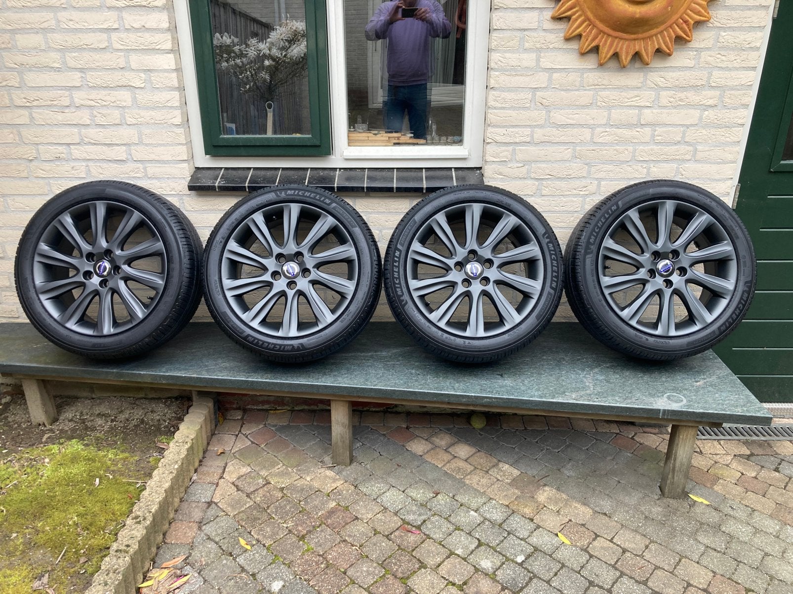 jantes Volvo 17 pouces avec nouveaux pneus d'été Michelin, Neuf, Pneus et Jantes, Véhicule de tourisme, Pneus été
