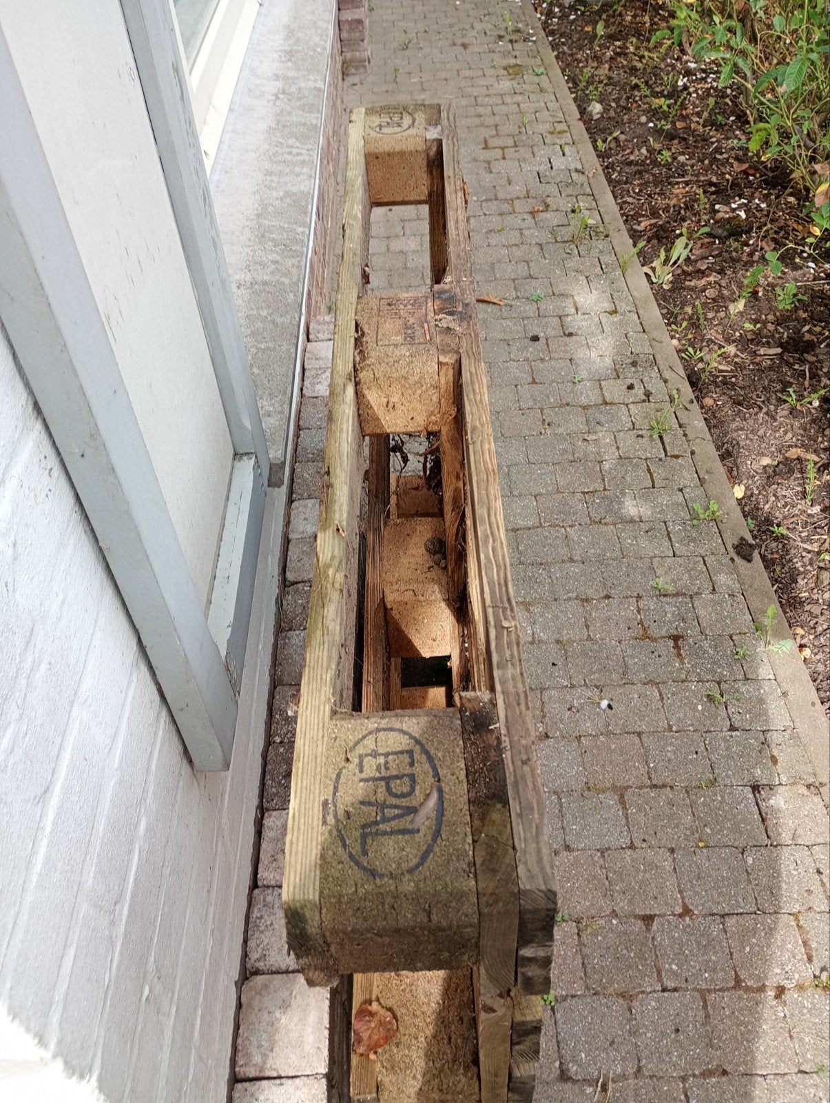 Europallet, Ophalen