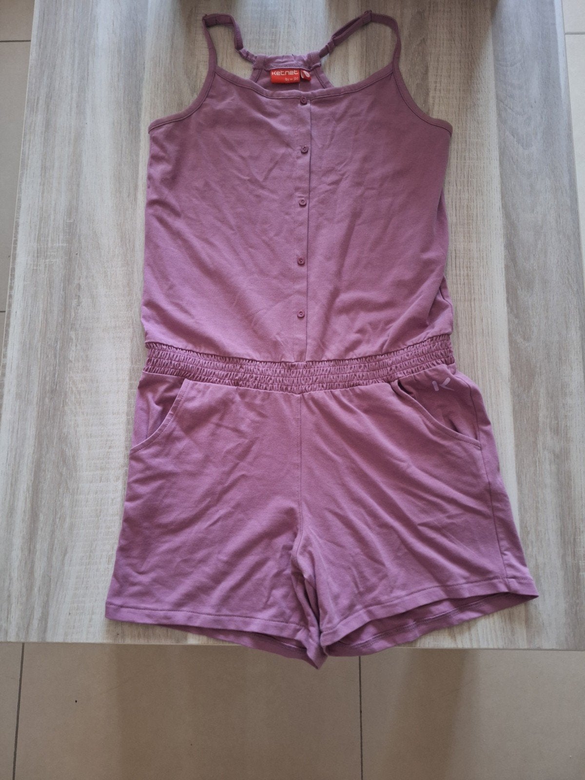 Jumpsuit maat 158/164, Kinderen en Baby's, Kinderkleding | Maat 158, Ophalen, Zo goed als nieuw, JBC., Meisje