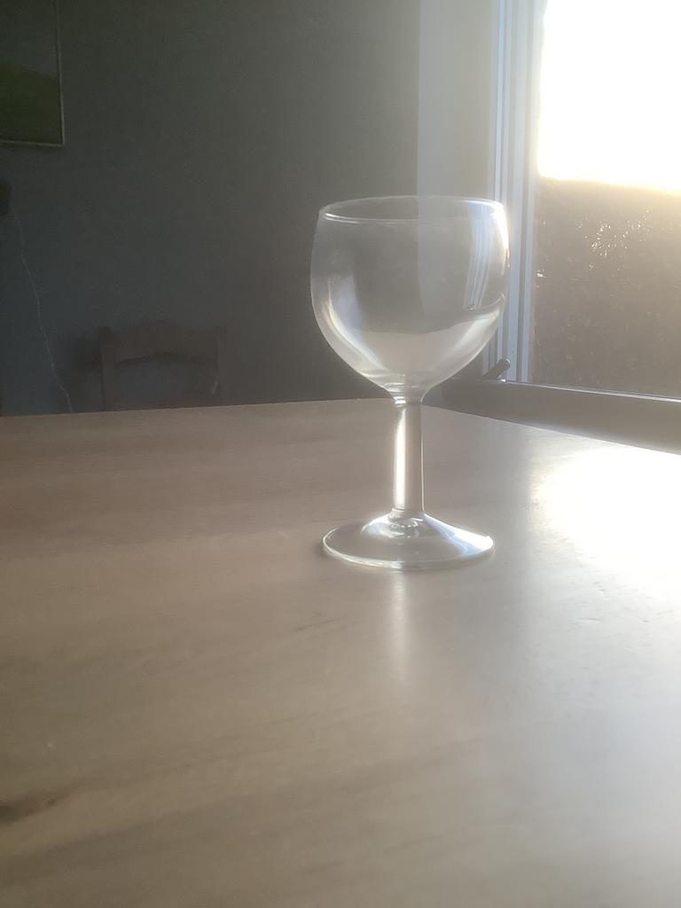 Wijnglas 13cl per 24 in krat, Ophalen, Zo goed als nieuw