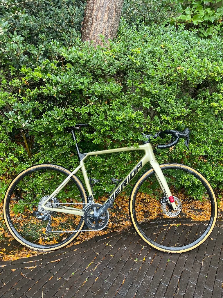 Koersfiets Merida scultura 9000, 28 inch, Gebruikt, Meer dan 20 versnellingen, Schijfrem