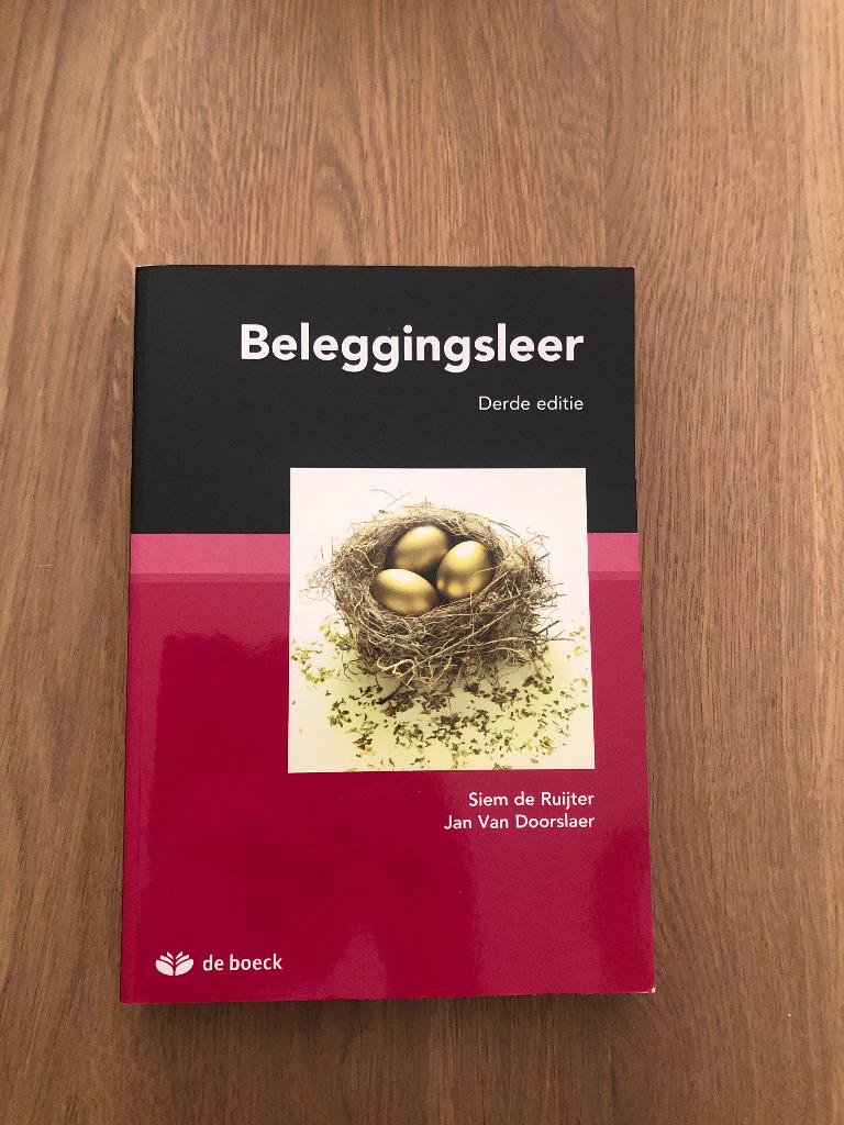 Beleggingsleer, Boeken, Ophalen of Verzenden, Zo goed als nieuw
